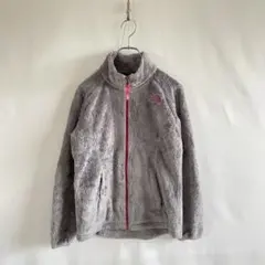 THE NORTH FACE フリース ジャケット グレー ピンク