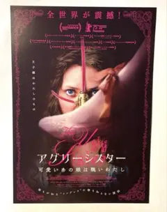 映画『アグリーシスター』可愛いあの娘は醜いわたし B5サイズ　フライヤーのサムネイル