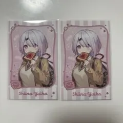 にじさんじ 食パンダッシュ ランダムチェキ風カード 椎名唯華 - メルカリ