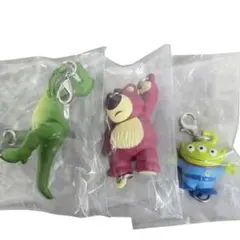 【新品】トイ・ストーリー ゆらゆらつながるマスコット 3点セット　ガシャポン