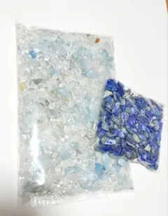 ラスト‼️高品質‼️天然石 アクアマリン さざれ 大きめ3月 誕生石 50g 