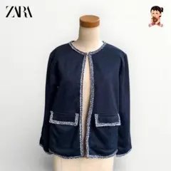 ZARA キッズ✨️ノーカラージャケット 結婚式 164cm / 13–14Y