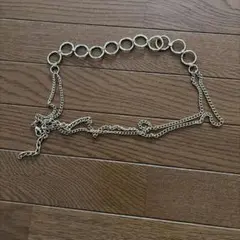 ゴールド チェーンベルト リングデザイン