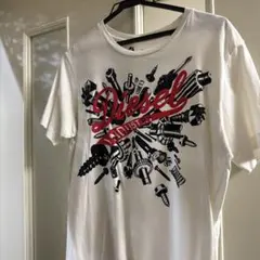 DIESEL ディーゼルINDUSTRY Tシャツ ホワイト