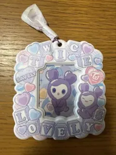 サナ サブリー TWICE LOVELYS カードホルダー 公式 食玩 バンダイ