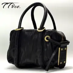 GIVENCHY　パンドラ　ハンドバッグ　4Gロゴ　サッチェル　レザー　ブラック