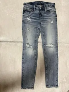 AMERICAN EAGLE スキニーデニム ライトブルー