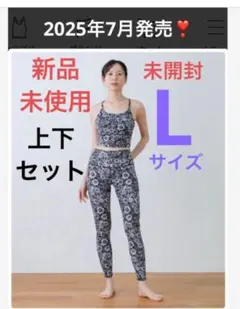 SUKALA リントスル　LAVA エンブロイダリーブラトップ ・レギンスセット