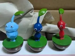 ピクミンゆらゆらフィギュア おきあがりこぼし (青1、氷1、赤1) 3点セット