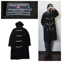 PoloSportSportswoman ポロスポーツダッフルコート90s