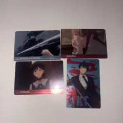 チェンソーマン キャラクターカード4枚セットまとめ売り