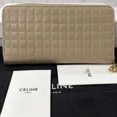 超良品‼️ セリーヌ　CELINE 財布　長財布　キルティング　ラウンドファスナーのサムネイル