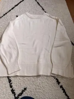 AMERICAN HOLIC クルーネックニット　オフホワイト