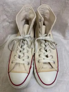 U*K様 90's USA製 コンバース オールスター HI 8 1/2 生成り