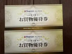 ヤマダ電機 株主優待券 10000円分 ヤマダホールディングス