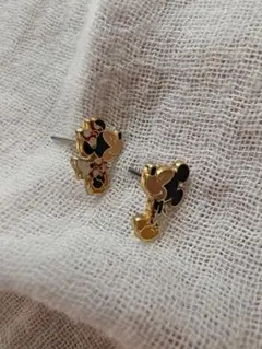 ミッキー ミニー ピアス(両耳用)