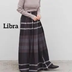 チェック柄 ロングスカート