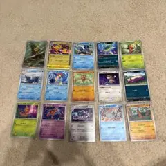 ポケモンカードゲーム MEGA 拡張パック ニンジャスピナー　15枚