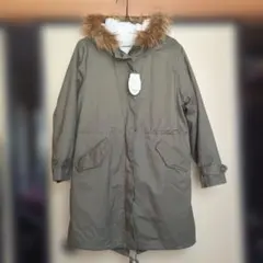 GREEN PARKS フード付きモッズコート M