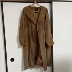 w closet ブラウン ロングコート