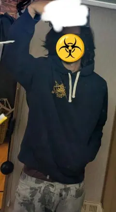 ラルフローレン　パーカー　ネイビー M　ビックポニー　swag