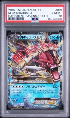 ギャラドスEX psa10 RR XY9 破天の怒り 018/080 - メルカリ