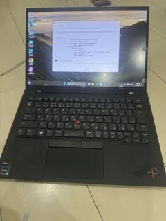 液晶割れ】ThinkPad X1 Carbon Gen9 i5 16G タッチ - メルカリ