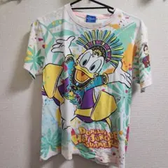 TDR 東京ディズニーリゾート　半袖Tシャツ　M　ドナルド　ミッキー　ミニー