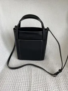 ブラックミニショルダーバッグのサムネイル