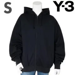 新品 Y-3 BRUSHED TERRY ZIP HOODIE S