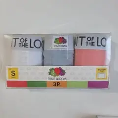 FRUIT OF THE LOOM ボクサーパンツ 3Pセット S　レディース