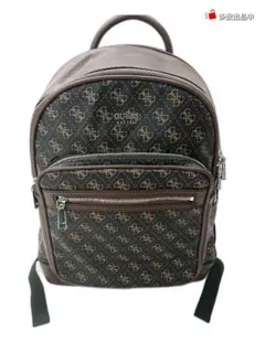 GUESS リュック バックパック ブラウン 総柄 メンズ ◼️