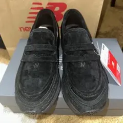 【新品未使用】ニューバランス　U1906LNT ブラック　スエード　ローファー