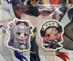 ホロライブ 白銀ノエル 不知火フレア チョコクランチ2 シール