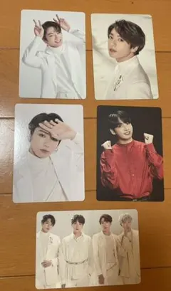 BTS ジョングク ミニフォト5枚セット