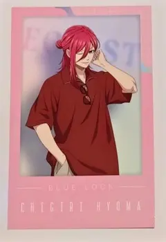 ブルーロック ラウンドワン コラボ ミニフォトカード 千切 豹馬