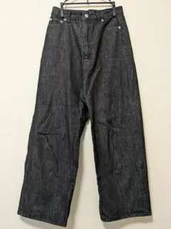 ハイウエストワイドデニムパンツ 1chaku.