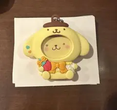 サンリオ　フォトバッジ付きマスコット　プリン