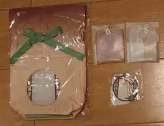 DMMスクラッチ推しらっち×「雅」巾着バッグ お守りケース アクリルキーホルダー
