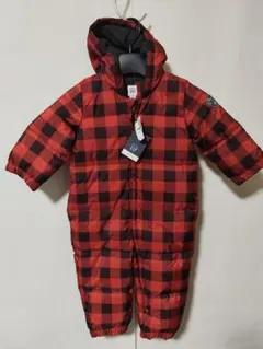 baby GAP ダウンジャンプスーツ 90cm チェック柄のサムネイル
