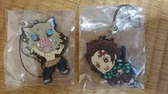 鬼滅の刃 ラバーストラップ ラバスト 炭治郎 伊之助