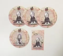 刀剣乱舞 とうらぶ アニカフェ 地蔵行平 古今伝授の太刀 コースター カード