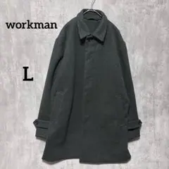 美品　WORKMAN ソロテックス使用プレミアムスーツコート　グレー　L
