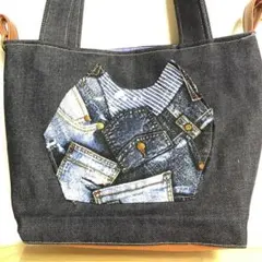 デニム2wayトートバッグ