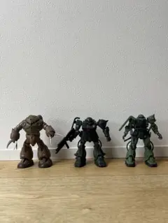 ガンプラ　1／144 MS-06FZ ザク　ズゴック　HG ザクⅡ：ジーン兵長機