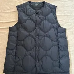 UNIQLO ULTRA LIGHT DOWN ダウンベスト M ネイビー