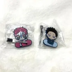 鬼滅の刃 キャラばんちょうこうヘアクリップ 狛治　猗窩座