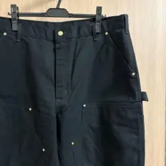 激レア】 Carhartt カーハート 星タグ ダブルニー ブラック USA製