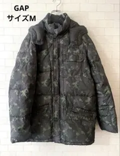 GAP 迷彩柄 ダウンジャケット M