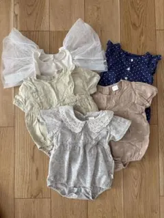 半袖ロンパース 70 5着まとめ売り